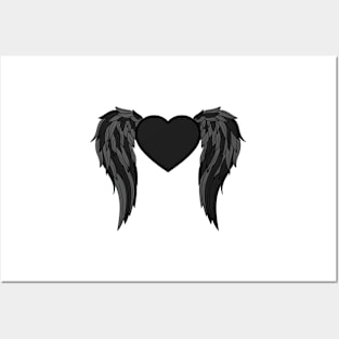 Heart with Wings Posters and Art